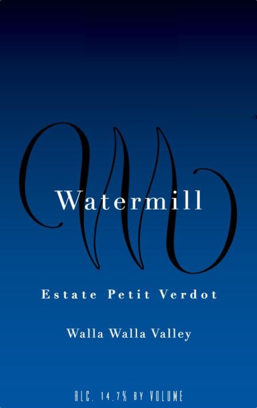 Watermill Estate Petit Verdot 2012 Front Label