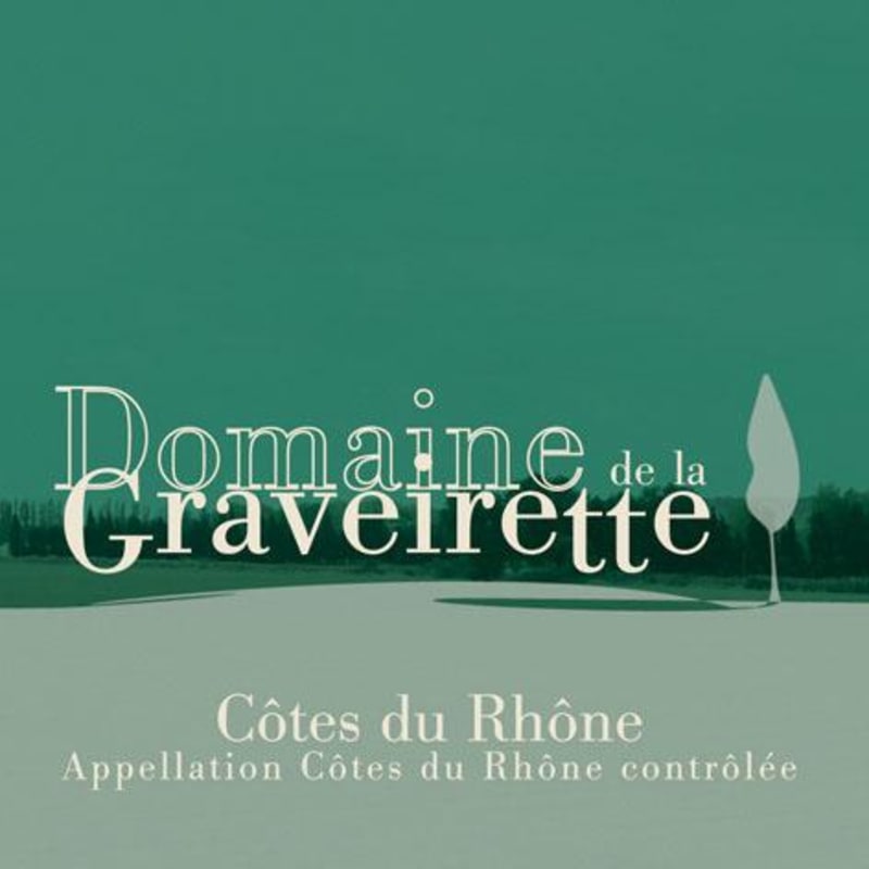 Domaine de la Graveirette Cotes du Rhone 2012 Front Label