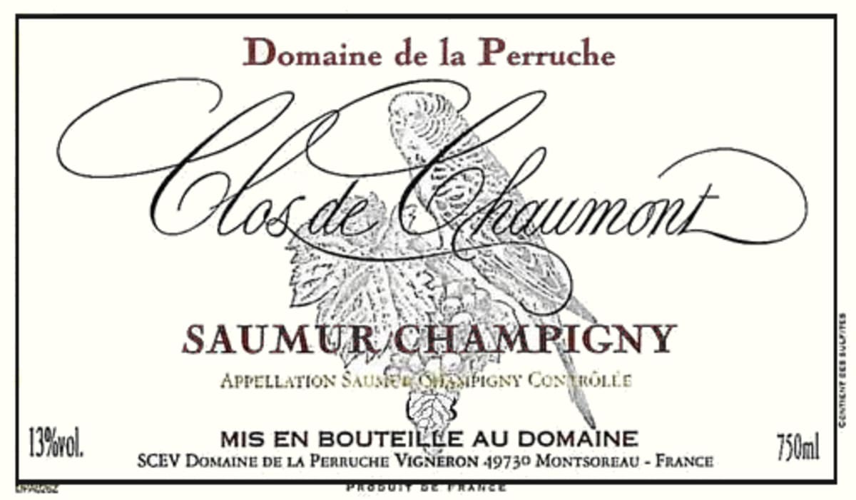 Domaine De La Perruche Saumur Champigny Clos de Chaumont 2013 Front Label