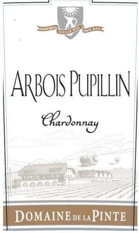 Domaine de la Pinte Arbois Pupillin Chardonnay 2012 Front Label