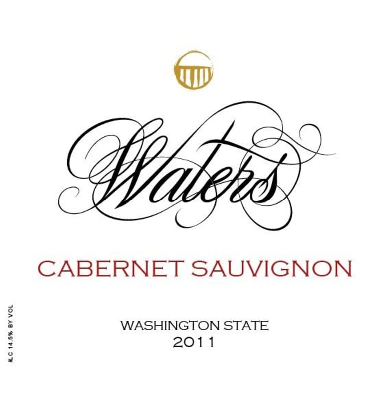 Waters Cabernet Sauvignon 2011 Front Label