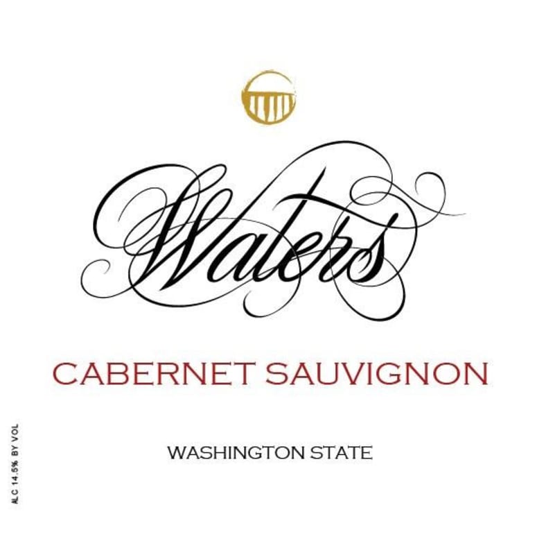 Waters Cabernet Sauvignon 2012 Front Label