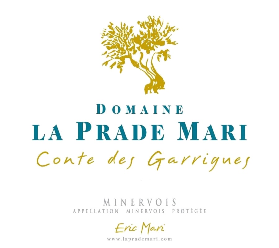 Domaine De La Prade Mari Minervois Conte des Garrigues 2012 Front Label