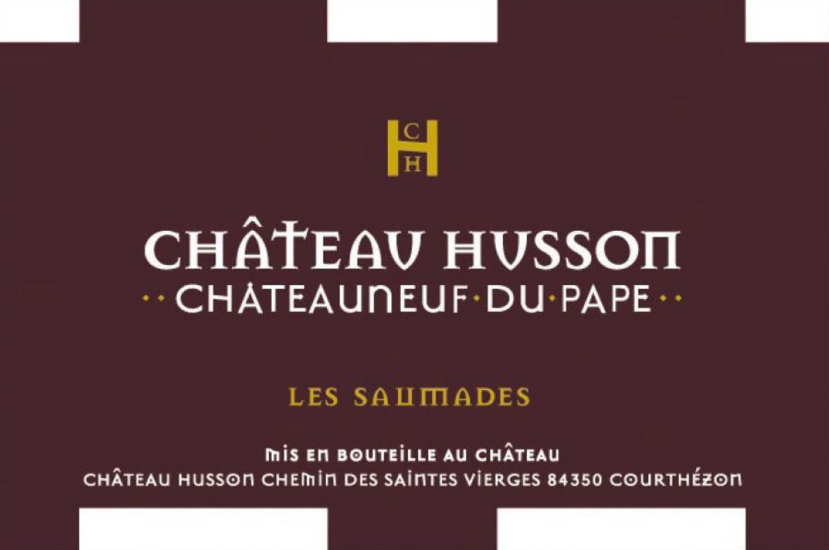 Domaine de la Royere Chateauneuf-du-Pape Les Saumades 2013 Front Label