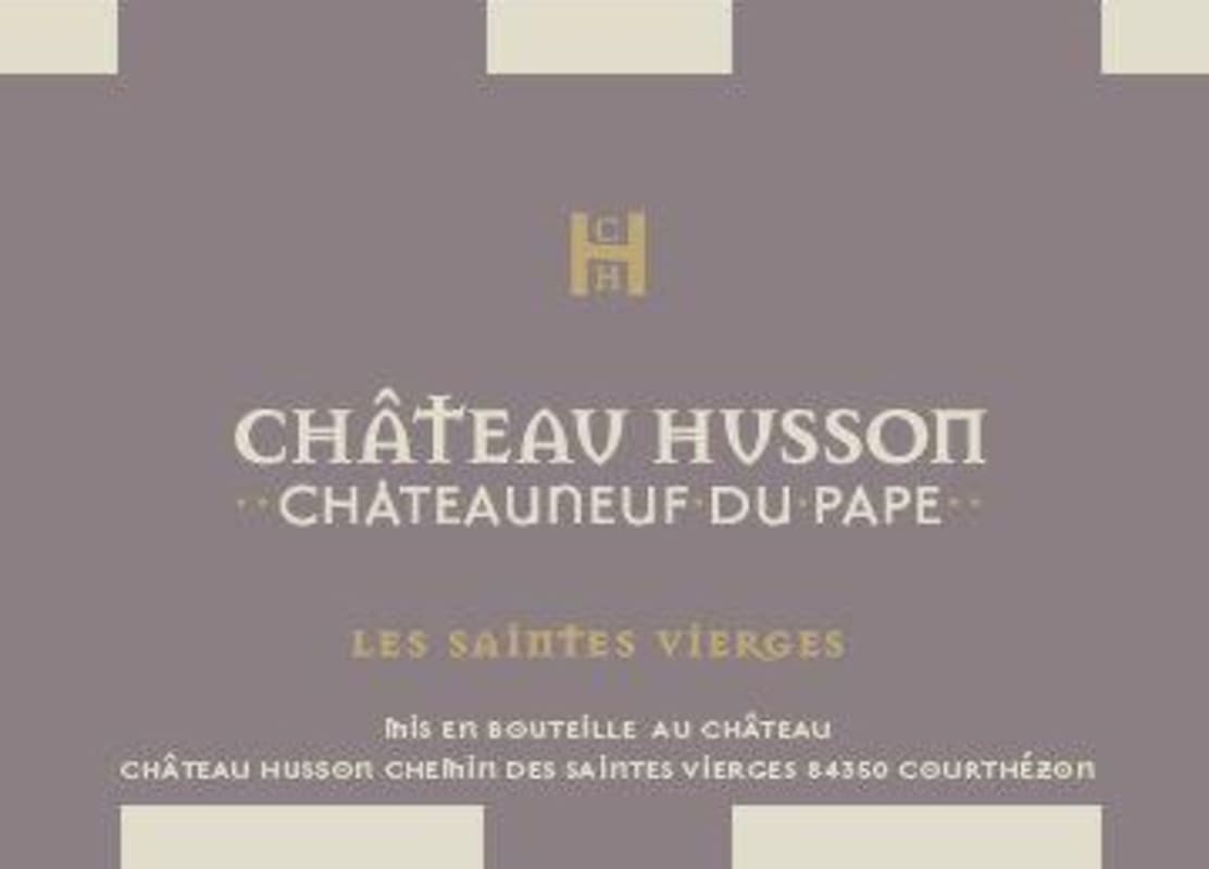 Domaine de la Royere Chateauneuf-du-Pape Les Saintes Vierges Blanc 2013 Front Label