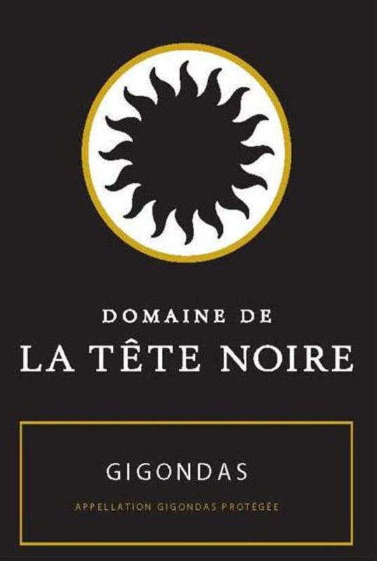 Domaine de La Tete Noire Gigondas 2012 Front Label