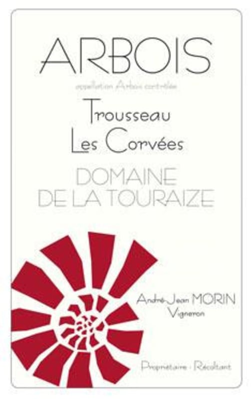 Domaine de la Touraize Arbois Les Corvees Trousseau 2014 Front Label
