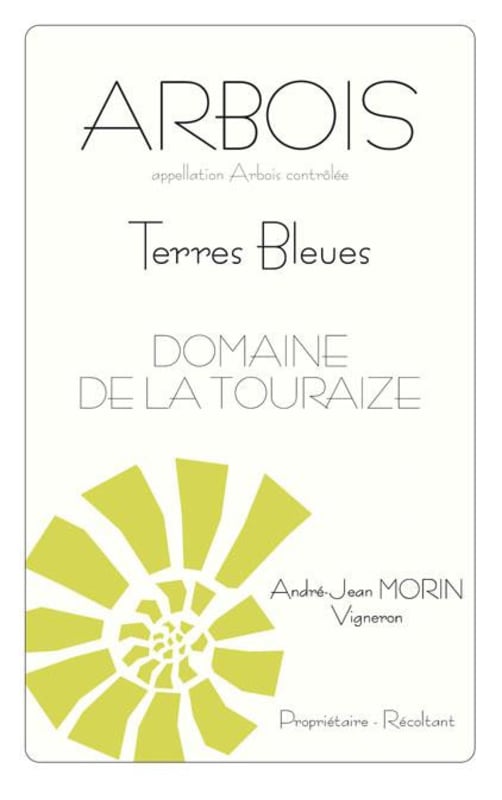 Domaine de la Touraize Arbois Terres Bleues 2014 Front Label
