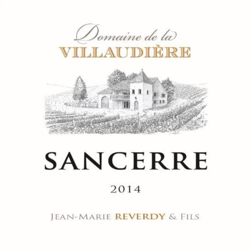 Domaine de la Villaudiere Sancerre Blanc 2014 Front Label