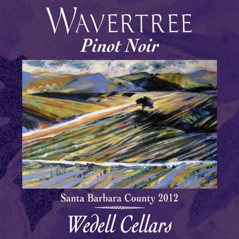 Wedell Cellars Wavertree Pinot Noir 2012 Front Label