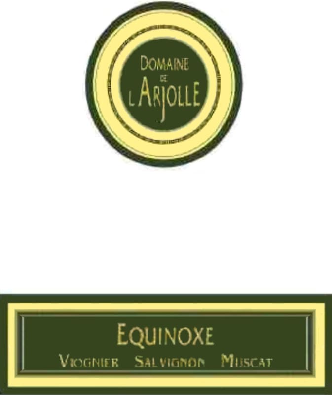Domaine de l'Arjolle Equinoxe 2009 Front Label