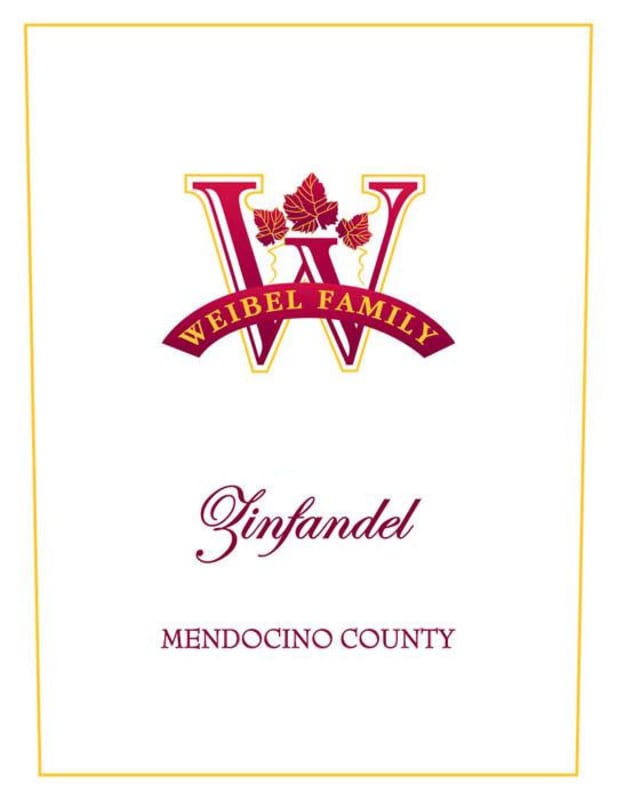 Weibel Zinfandel 2012 Front Label