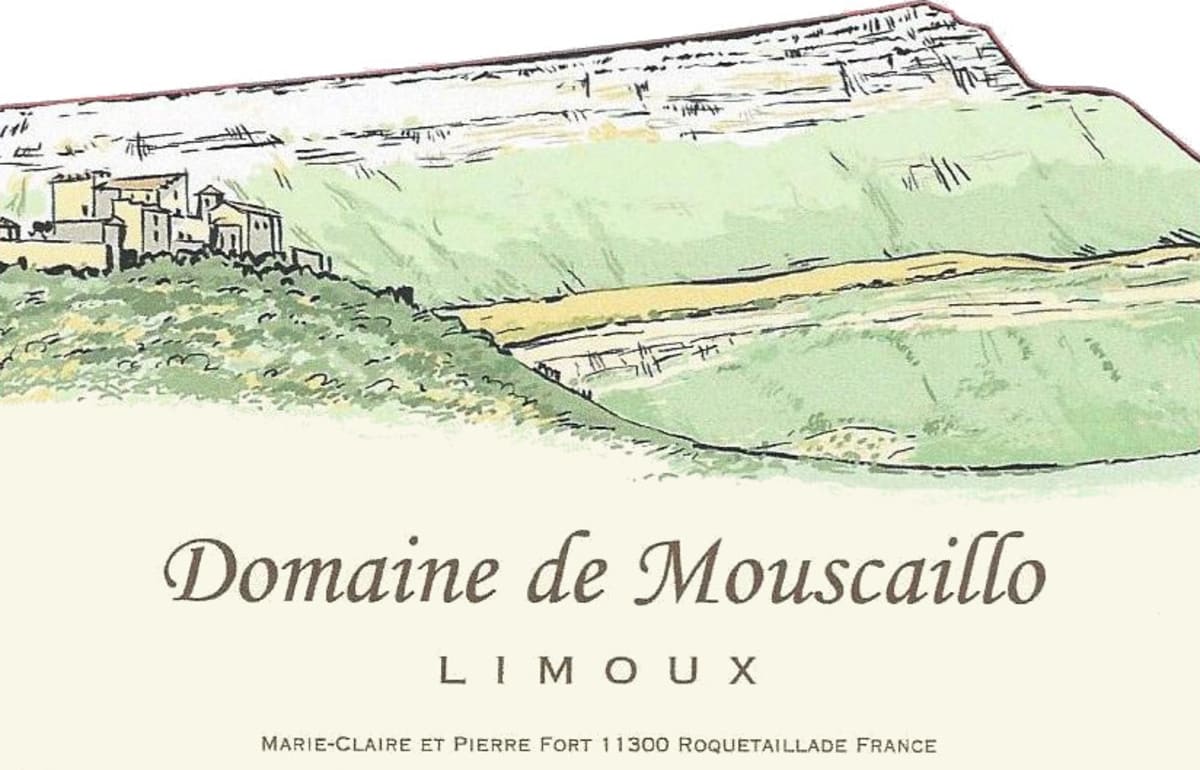 Domaine de Mouscaillo Limoux Blanc 2010 Front Label