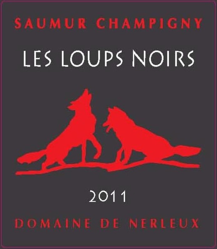 Domaine de Nerleux Saumur Champigny Les Loups Noirs 2011 Front Label