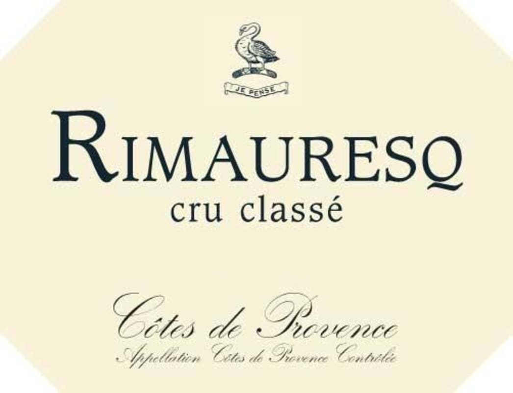 Domaine Rimauresq Cotes de Provence Cru Classe Rouge 2008 Front Label