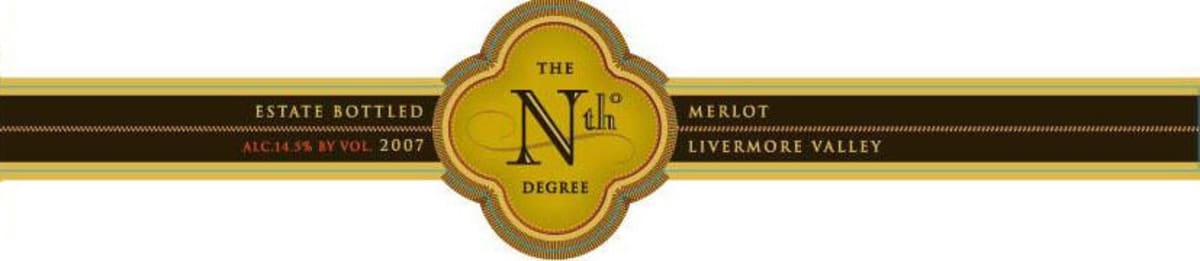 Wente Nth Degree Merlot 2007 Front Label
