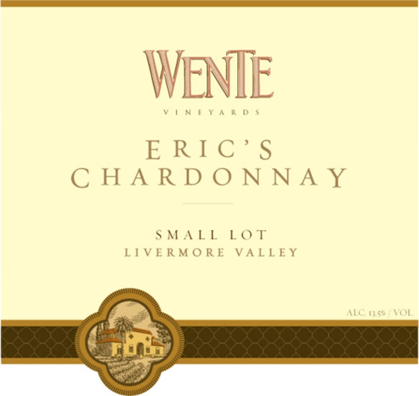 Wente Eric's Unoaked Chardonnay 2009 Front Label