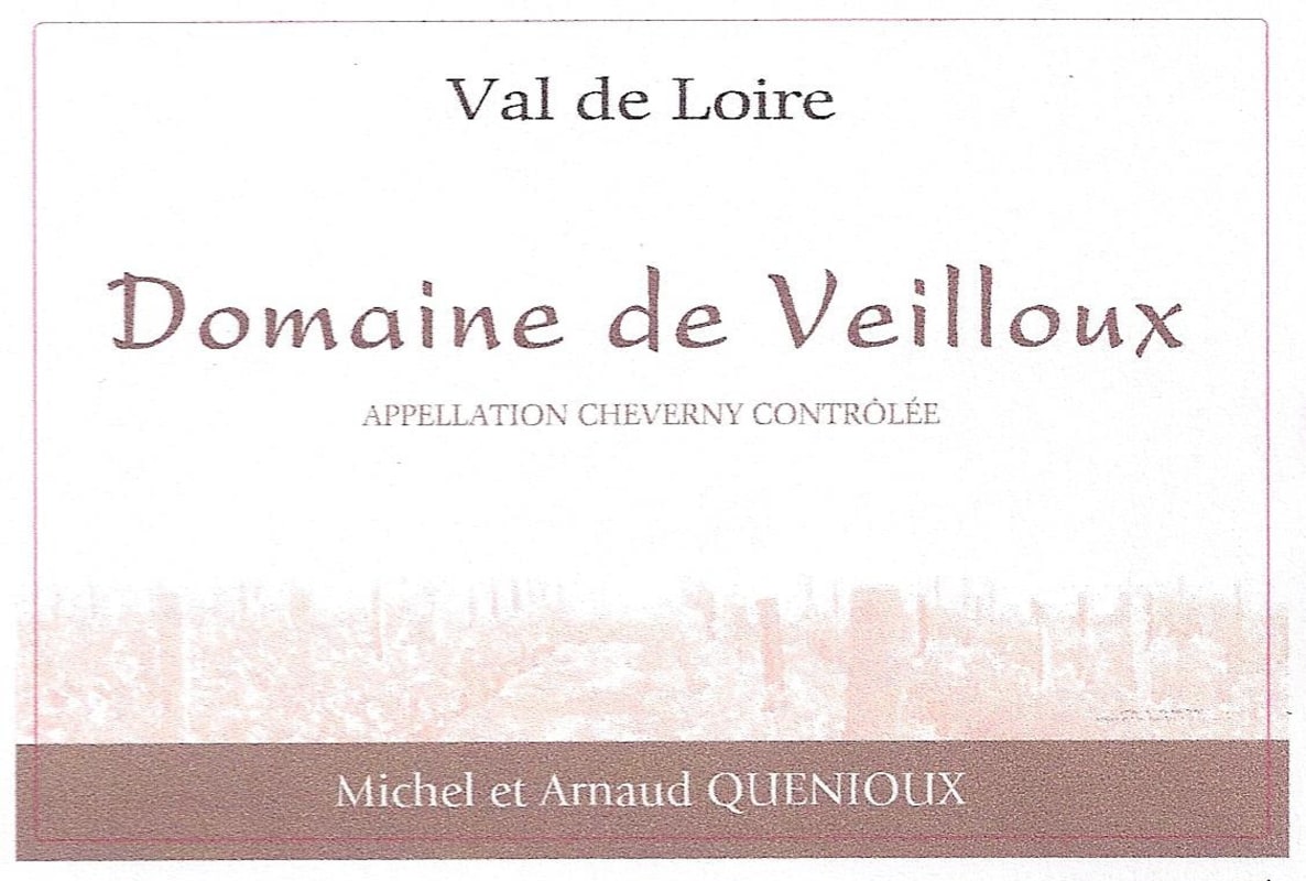 Domaine de Veilloux Cheverny Blanc 2014 Front Label