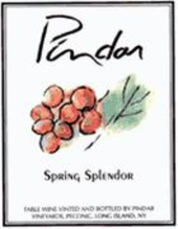 Pindar Long Island Spring Splendor Front Label