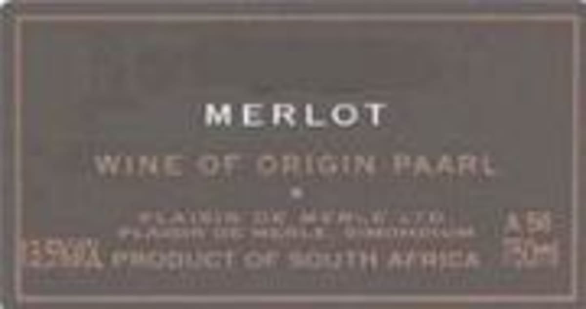Plaisir de Merle Merlot 1997 Front Label