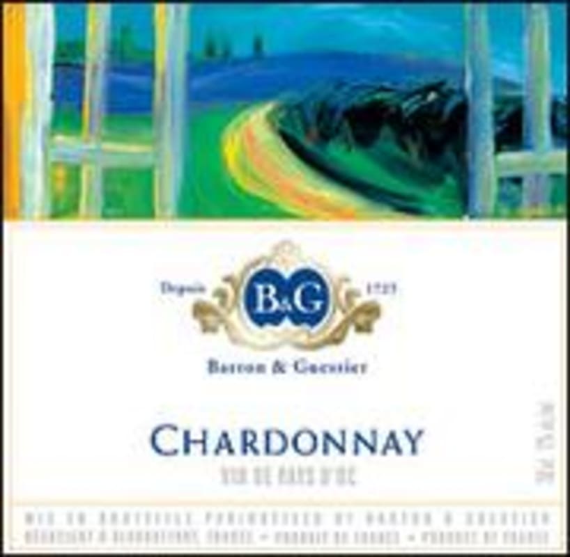 Barton & Guestier Chardonnay 1999 Front Label