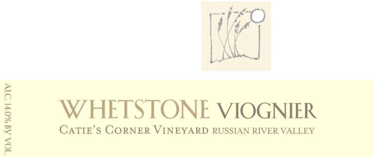 Whetstone Wine Cellars Catie's Corner Vineyard Viognier 2011 Front Label
