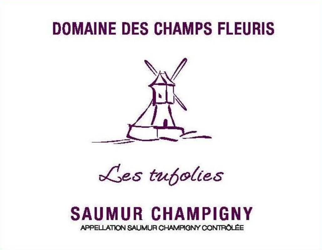 Domaine des Champs Fleuris Saumur Champigny Les Tufolies 2014 Front Label