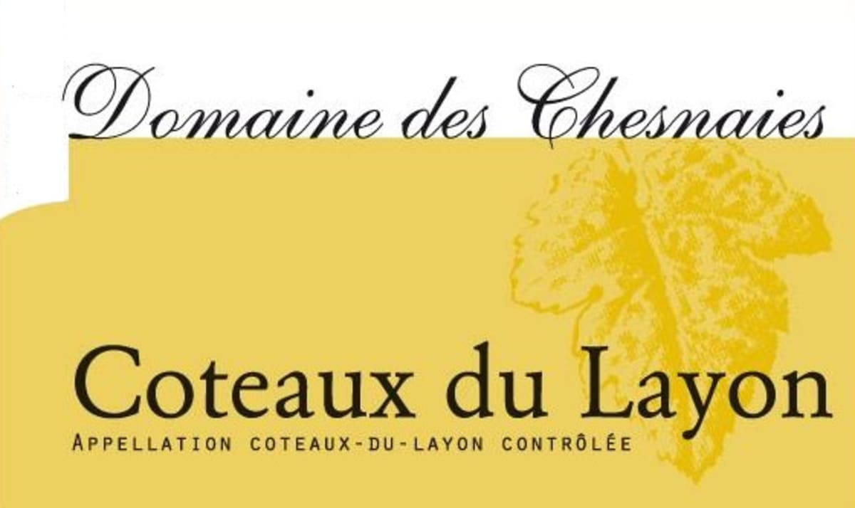 Domaine des Chesnaies Coteaux du Layon 2013 Front Label