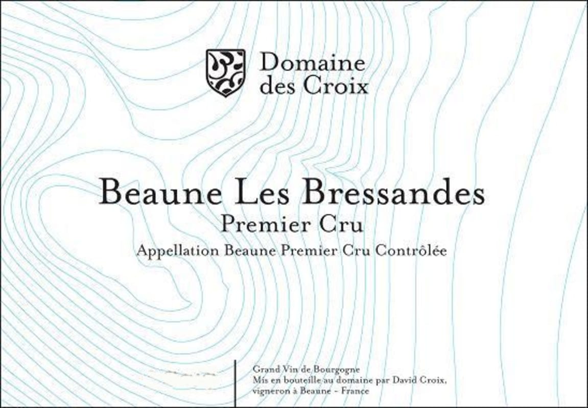 Domaine des Croix Beaune Les Bressandes Premier Cru 2009 Front Label