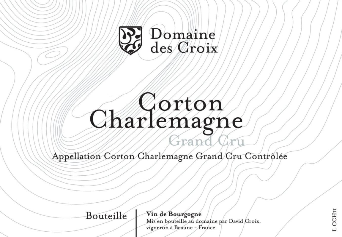 Domaine des Croix Corton Charlemagne Grand Cru 2012 Front Label