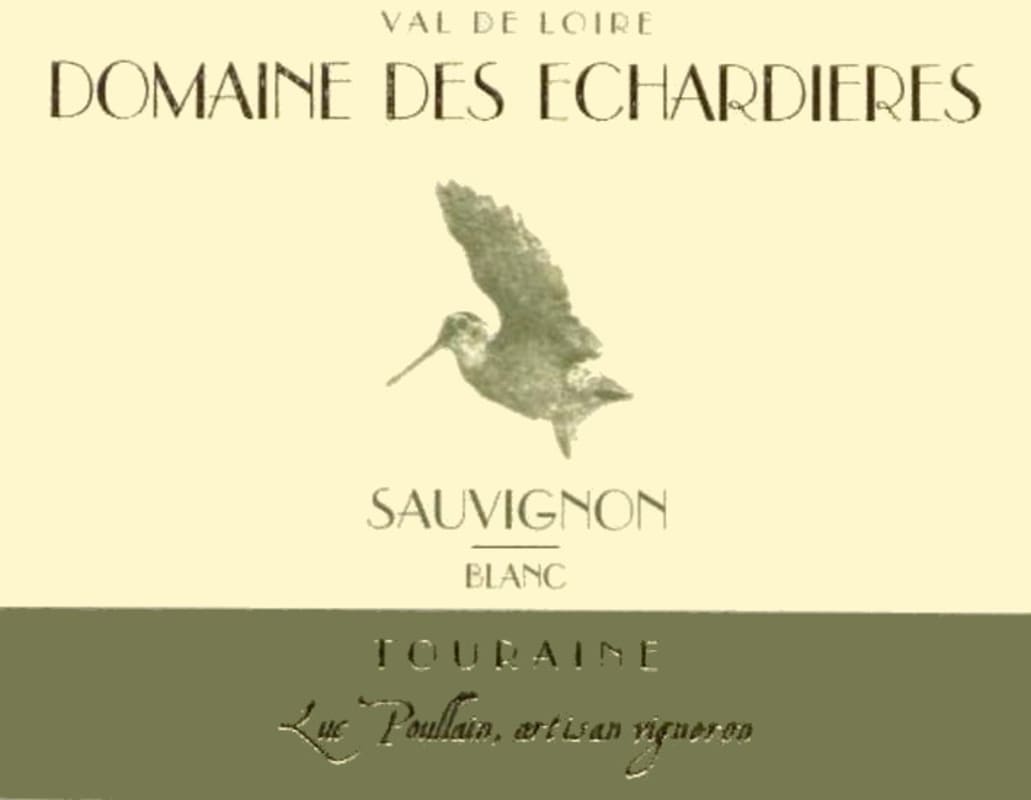 Domaine des Echardieres Touraine Sauvignon Blanc 2014 Front Label