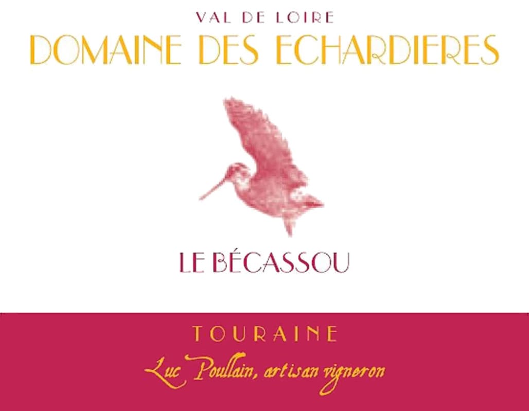 Domaine des Echardieres Touraine Le Becassou 2014 Front Label
