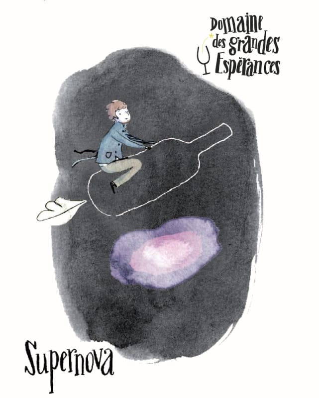 Domaine des Grandes Esperances Touraine Supernova 2011 Front Label