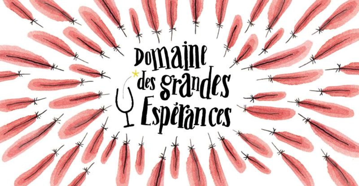 Domaine des Grandes Esperances Touraine Rouge 2013 Front Label
