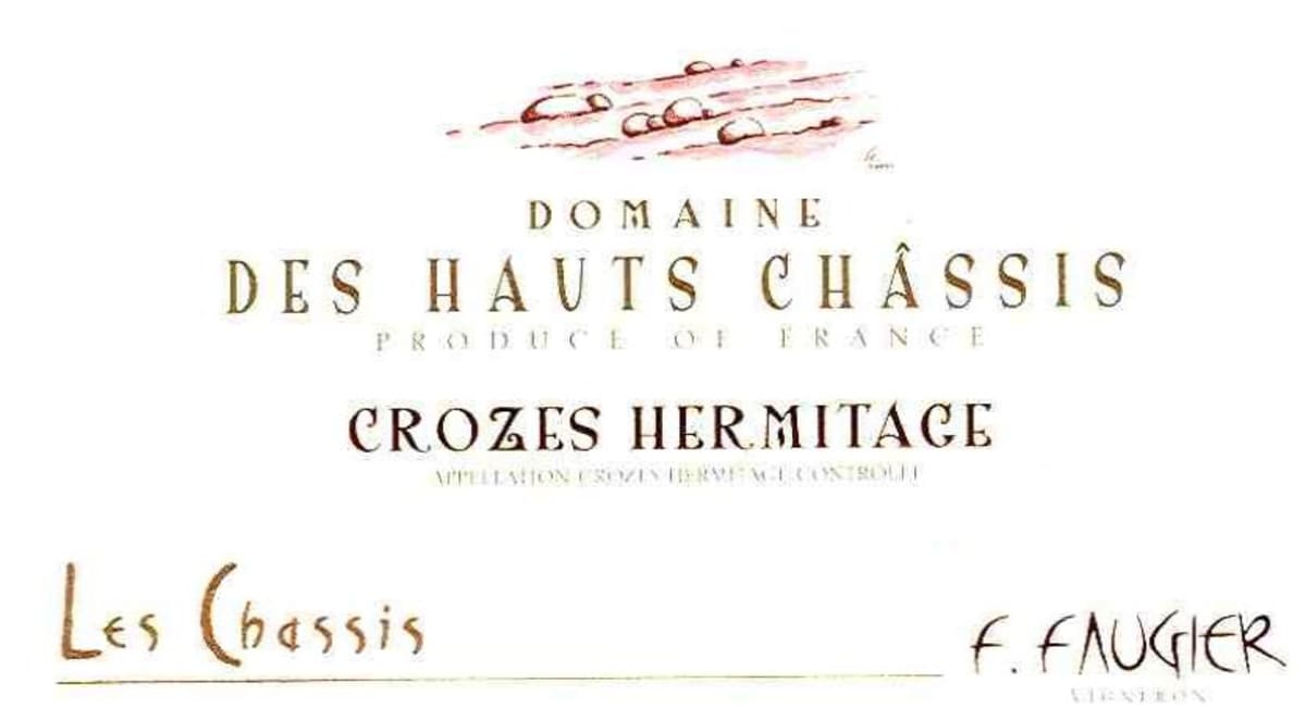Domaine des Hauts Chassis Crozes-Hermitage Les Chassis 2009 Front Label