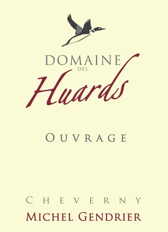 Domaine des Huards Cheverny Ouvrage 2013 Front Label
