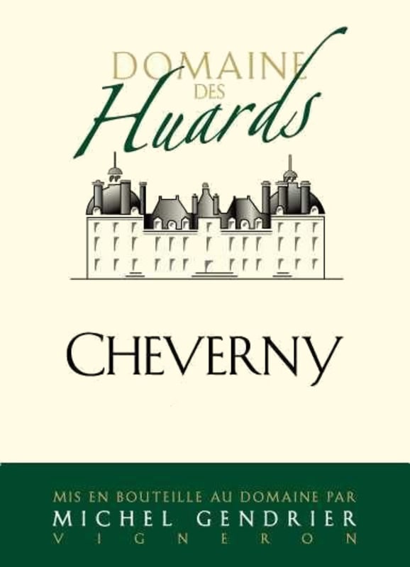 Domaine des Huards Cheverny Blanc 2012 Front Label