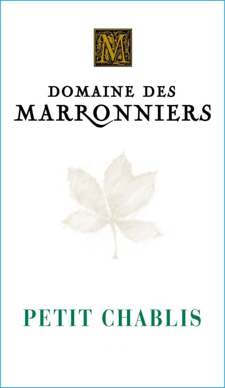Domaine des Marronniers Petit Chablis 2015 Front Label