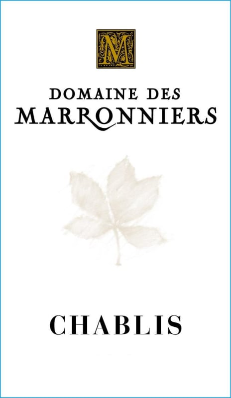 Domaine des Marronniers Chablis 2014 Front Label