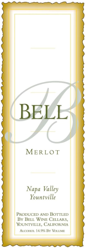 Bell Wine Cellars Merlot 2005 Front Label