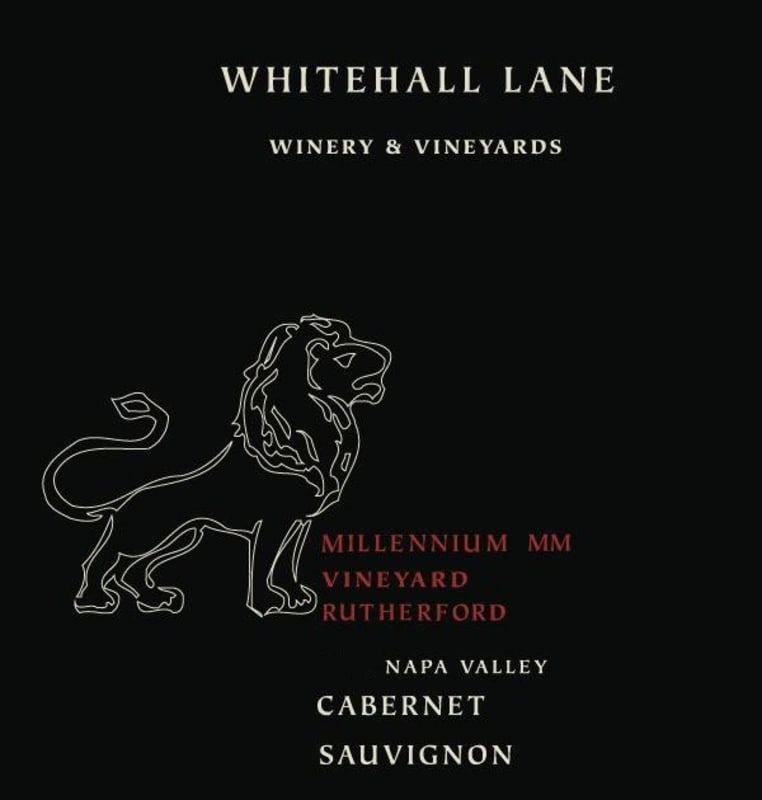 Whitehall Lane Millennium MM Cabernet Sauvignon 2011 Front Label