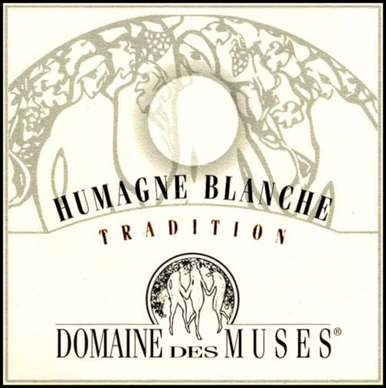 Domaine des Muses Humagne Blanche Tradition 2012 Front Label