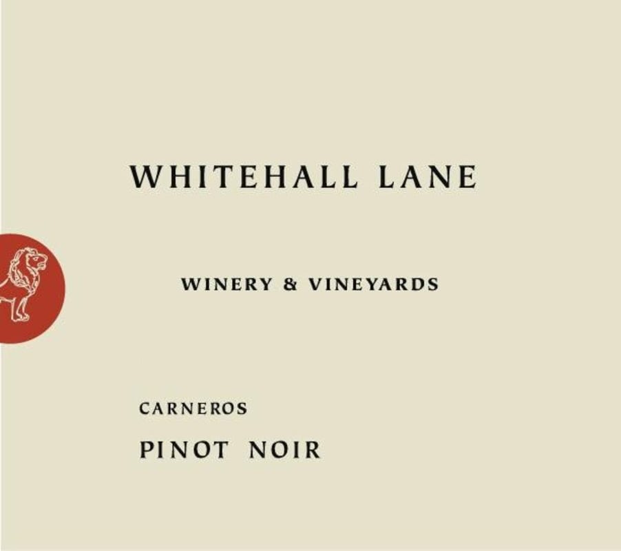 Whitehall Lane Pinot Noir 2010 Front Label