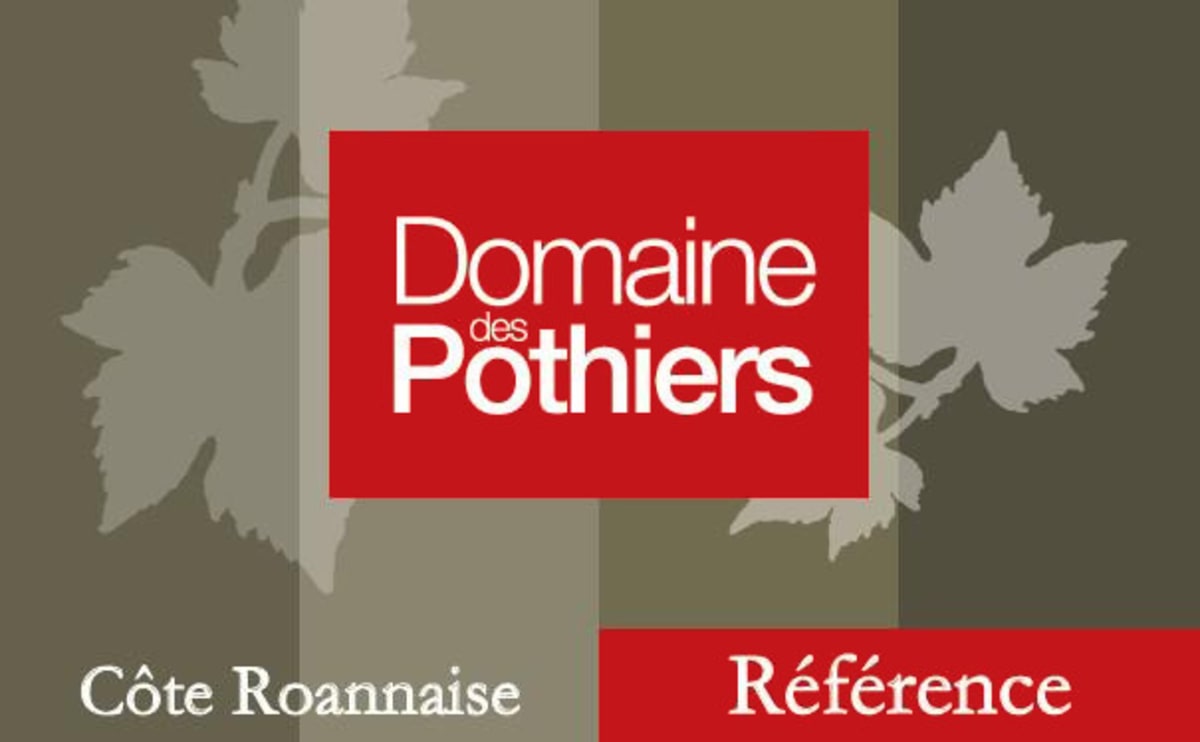 Domaine des Pothiers Cote Roannaise Reference 2012 Front Label