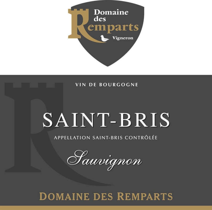 Domaine des Remparts Saint-Bris Sauvignon 2012 Front Label