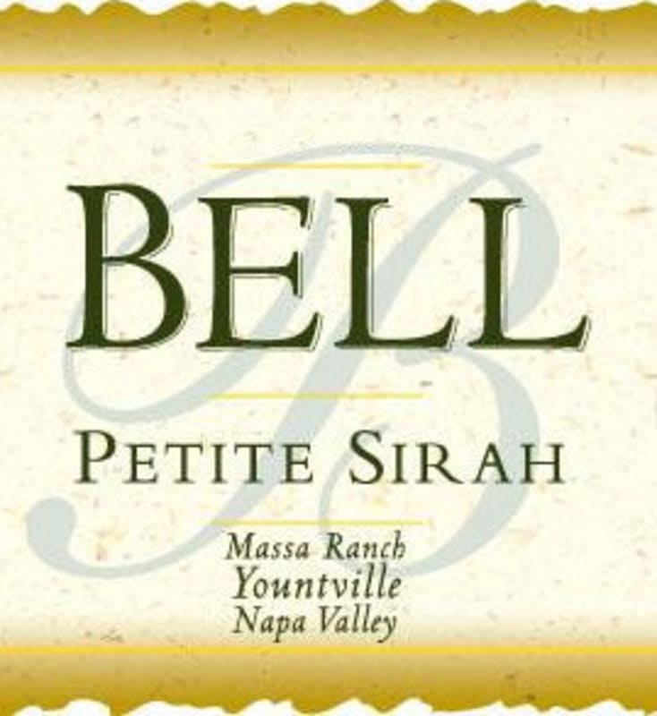 Bell Wine Cellars Massa Ranch Petite Sirah 2010 Front Label