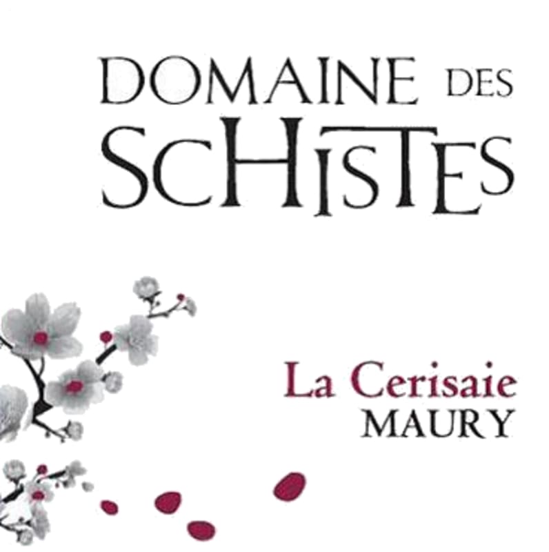 Domaine des Schistes Maury La Ceriseraie 2013 Front Label