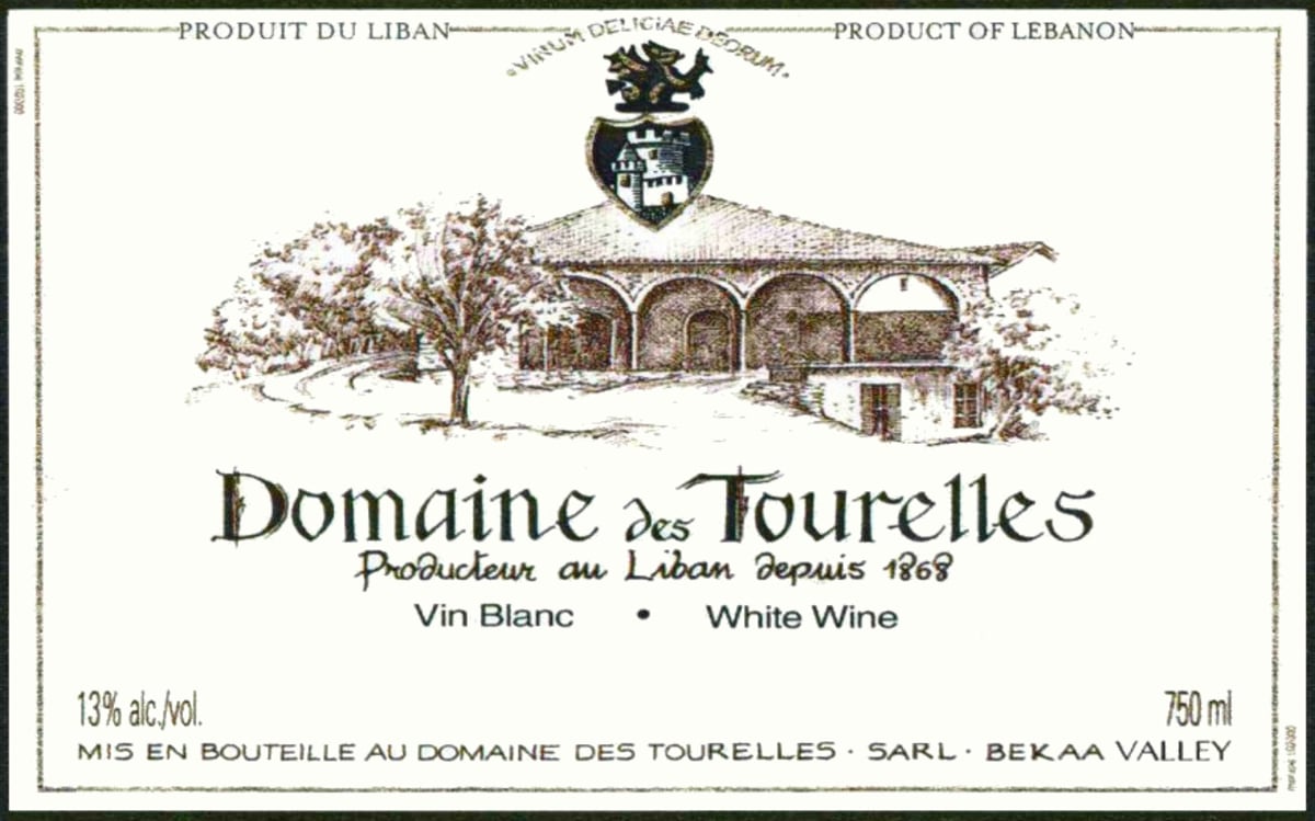 Domaine des Tourelles White 2011 Front Label