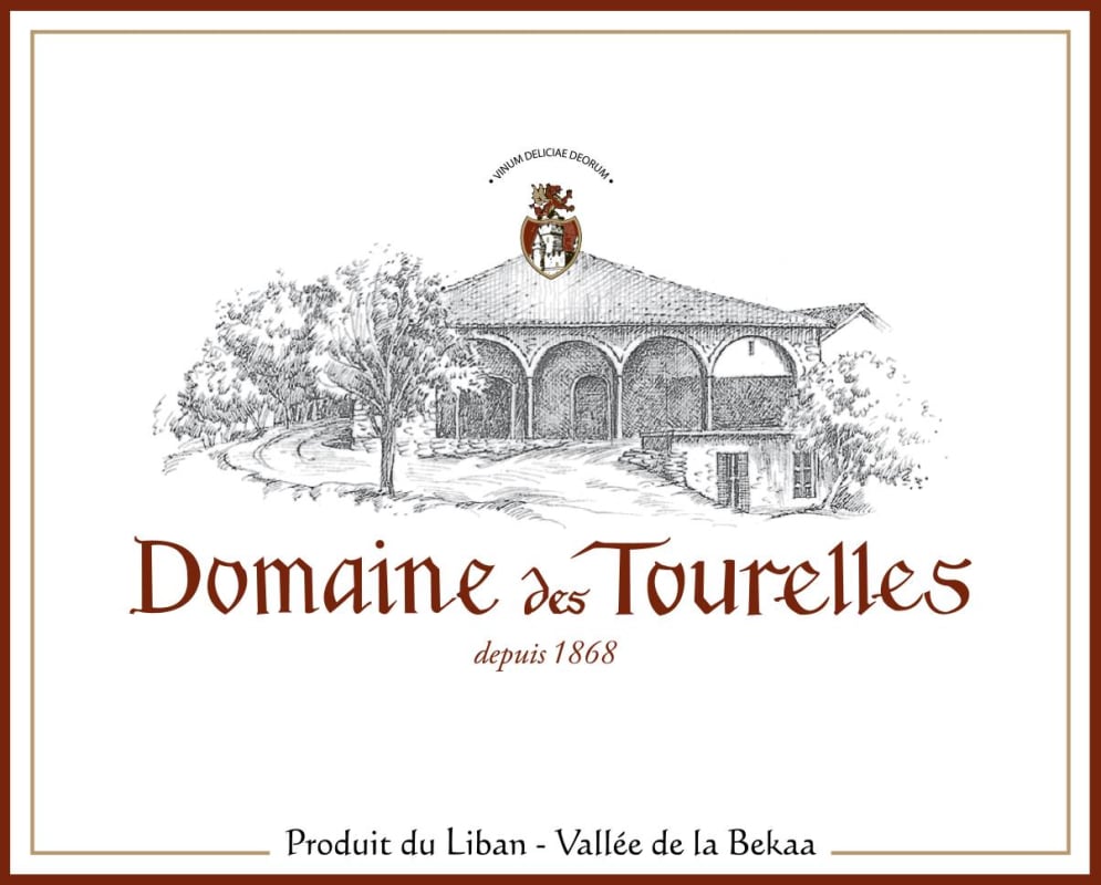 Domaine des Tourelles Rouge 2013 Front Label