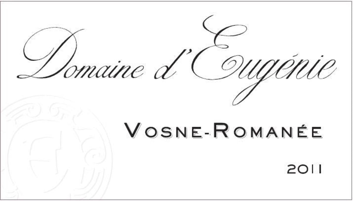 Domaine d'Eugenie Vosne-Romanee 2011 Front Label